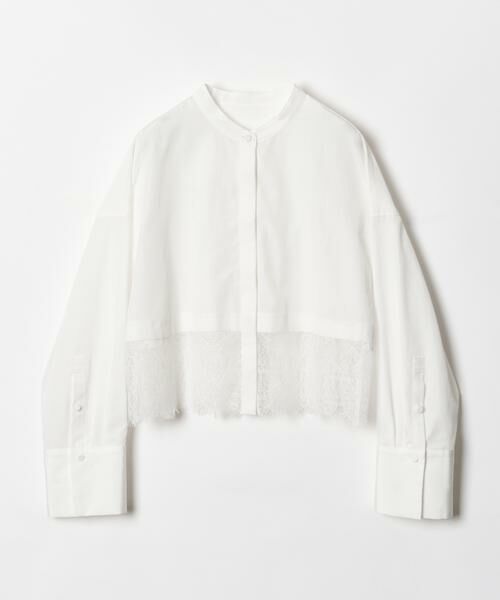 ＊＊allureville / アルアバイル シャツ・ブラウス | タイプライターレーシーヘムブラウス | 詳細22