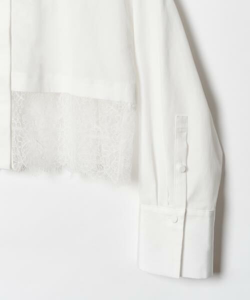 ＊＊allureville / アルアバイル シャツ・ブラウス | タイプライターレーシーヘムブラウス | 詳細24