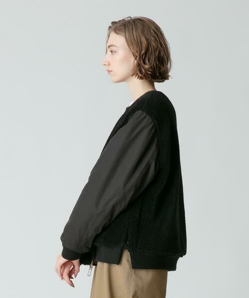 【美品】定価46000円　アルチビオ モコモコブルゾン　サイズ36 A73_3460-