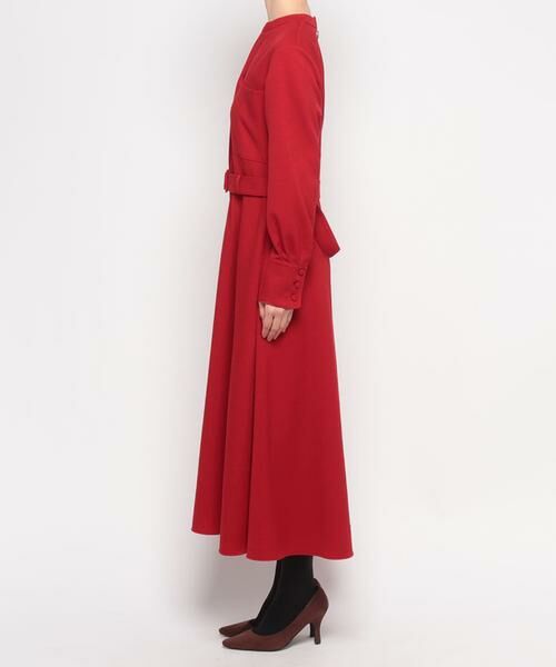 PEフランネルスラッシュネックワンピース （ワンピース