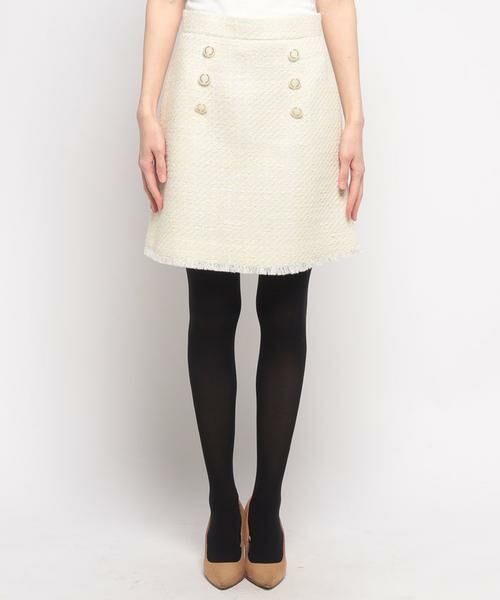 ＊＊allureville / アルアバイル スカート | ジオリカラメツイードスカート | 詳細1