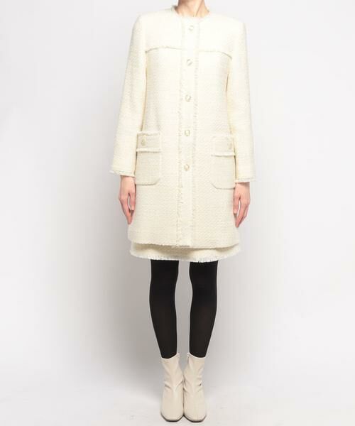 ＊＊allureville / アルアバイル スカート | ジオリカラメツイードスカート | 詳細7