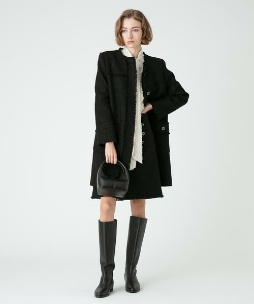 ＊＊allureville / アルアバイル スカート | ジオリカラメツイードスカート | 詳細10