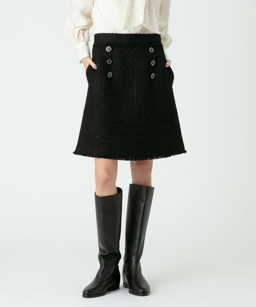 ＊＊allureville / アルアバイル スカート | ジオリカラメツイードスカート | 詳細11