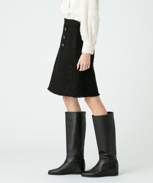 ＊＊allureville / アルアバイル スカート | ジオリカラメツイードスカート | 詳細12