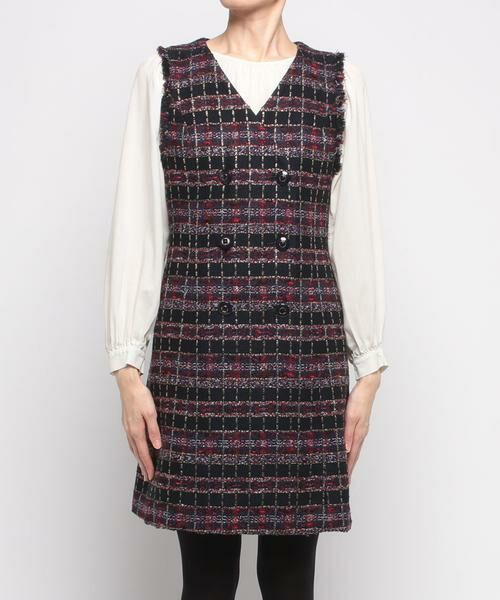 セール】 MALHIA KENTチェックツイードワンピース （ワンピース