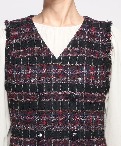 セール】 MALHIA KENTチェックツイードワンピース （ワンピース