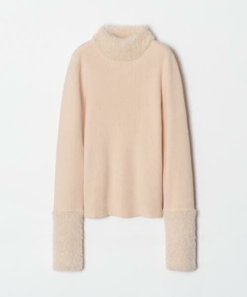 ファーアクセントプルオーバー （ニット・セーター）｜＊＊allureville