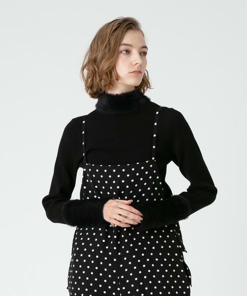ファーアクセントプルオーバー （ニット・セーター