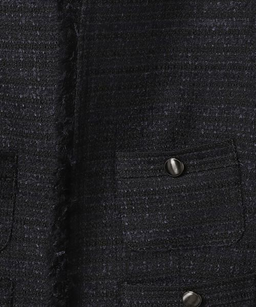 【新品未使用】アルアバイル　フリンジ ノーカラージャケット 新品未使用】アルアバイル フリンジ ノーカラージャケット 2025年最新