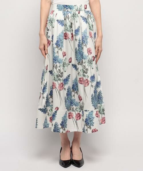 RATTIボタニカルフラワースカート （スカート）｜＊＊allureville  