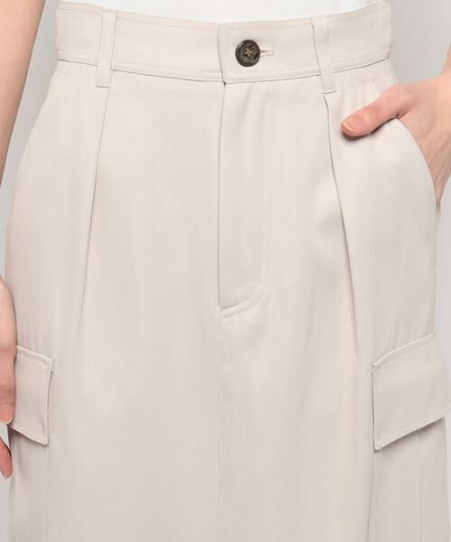 allureville バルキーチノカーゴスカート ベージュ バルキーチノカーゴスカート|allureville OFFICIAL SITE