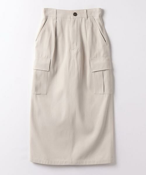 allureville バルキーチノカーゴスカート ベージュ バルキーチノカーゴスカート|allureville OFFICIAL SITE