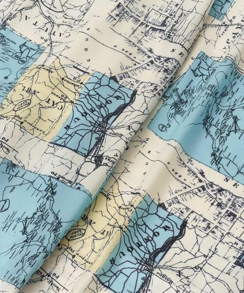 マッププリントタックワイドパンツ （その他パンツ）｜＊＊allureville  