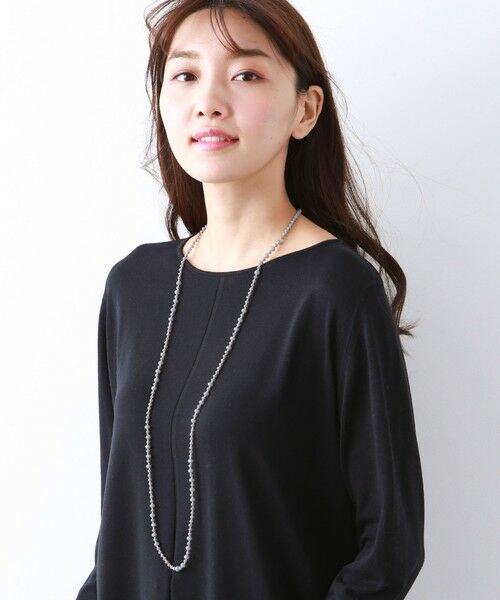 セール カットガラスネックレス ロング ネックレス ペンダント チョーカー Amaca アマカ ファッション通販 タカシマヤファッションスクエア