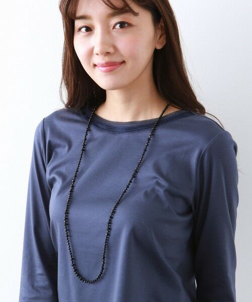 セール カットガラスネックレス ロング ネックレス ペンダント チョーカー Amaca アマカ ファッション通販 タカシマヤファッションスクエア