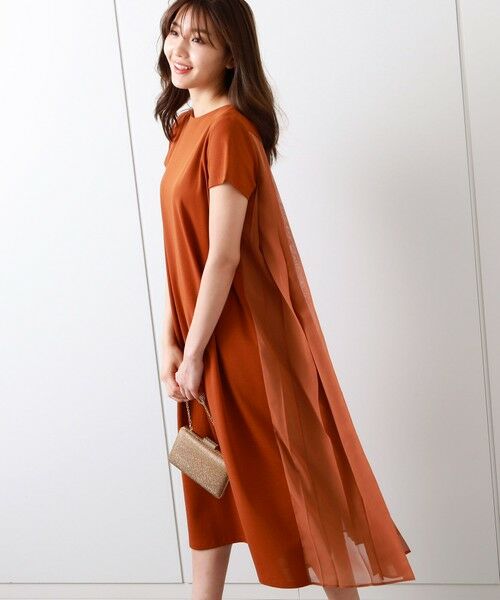 セール ガスポンチワンピース ロング マキシ丈ワンピース Amaca アマカ ファッション通販 タカシマヤファッションスクエア