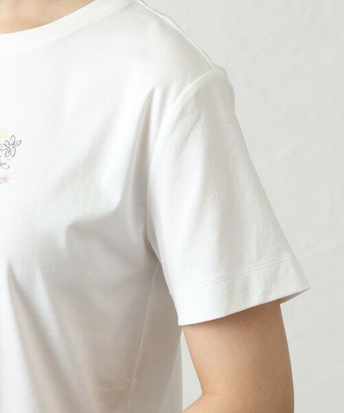 AMACA / アマカ カットソー | NOZOMI YUASAコラボロゴ半袖Tシャツ | 詳細9