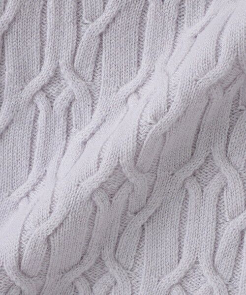 AMACA / アマカ ニット・セーター | ケーブルVネックニット | 詳細5