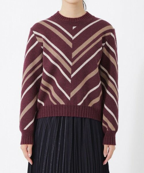 AMACA / アマカ ニット・セーター | バイヤスボーダーニット | 詳細3