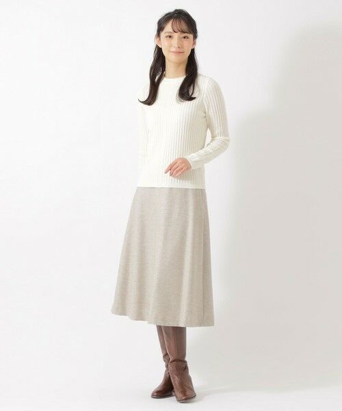 AMACA / アマカ ニット・セーター | ウールコットンミニケーブルニット | 詳細1