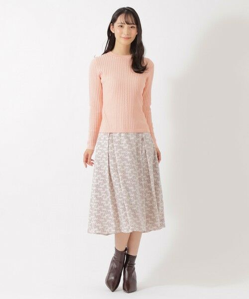 AMACA / アマカ ニット・セーター | ウールコットンミニケーブルニット | 詳細2