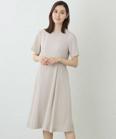 AMACA / アマカ ロング・マキシ丈ワンピース | リネンライクポリエステル　Aラインワンピース