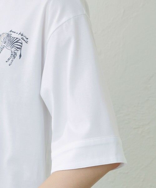 セール】 【Kikiricoコラボ】5分袖Tシャツ （カットソー）｜AMACA