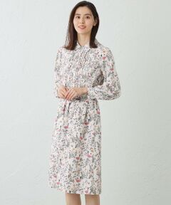 AMACA / アマカ ロング・マキシ丈ワンピース | ボタニカルパネルワンピース