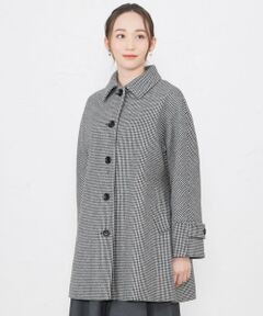 AMACA / アマカ その他アウター | 【アクアドロップ】Aラインステンカラーコート