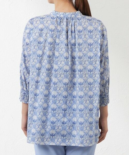 AMACA / アマカ シャツ・ブラウス | 【LIBERTY】MOUNTAIN PRIMROSE タナローン　ギャザーチュニックブラウス | 詳細4