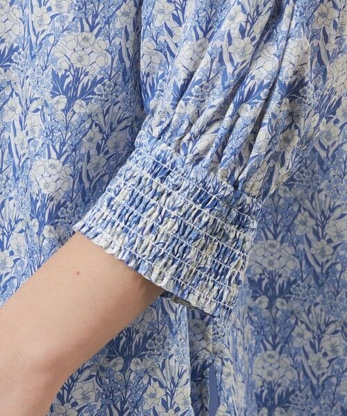 AMACA / アマカ シャツ・ブラウス | 【LIBERTY】MOUNTAIN PRIMROSE タナローン　ギャザーチュニックブラウス | 詳細5