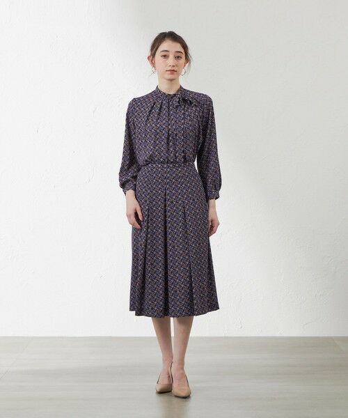 AMACA / アマカ シャツ・ブラウス | 【Anniversary　Piece】【LIBERTY】Ribbon Medallion エアリージョーゼットブラウス | 詳細2