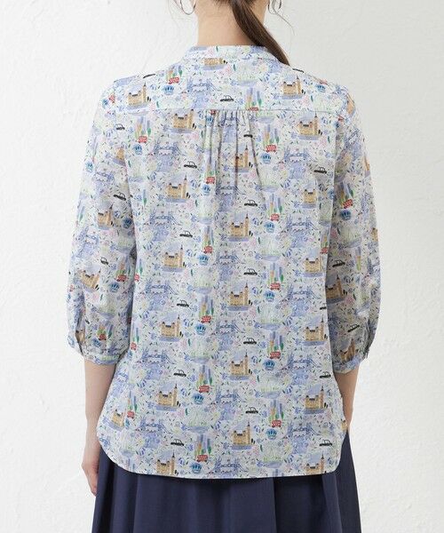 AMACA / アマカ シャツ・ブラウス | 【LIBERTY】Pride And Bloomタナローン　バンドカラーシャツ | 詳細4