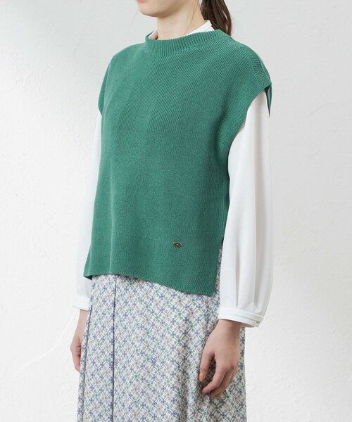 AMACA / アマカ ニット・セーター | コットンコードニットベスト | 詳細5