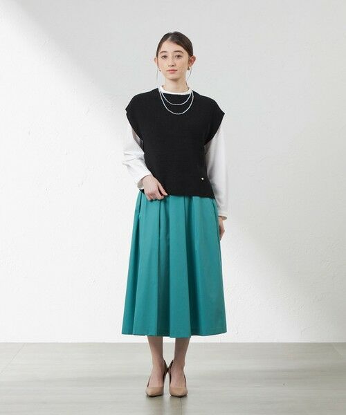 AMACA / アマカ ニット・セーター | コットンコードニットベスト | 詳細1