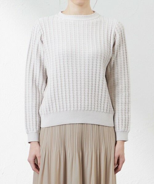 AMACA / アマカ ニット・セーター | コットンコードプルオーバーニット | 詳細3