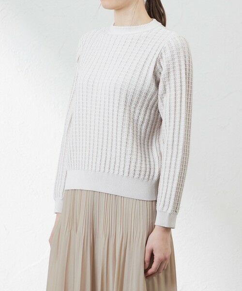AMACA / アマカ ニット・セーター | コットンコードプルオーバーニット | 詳細4