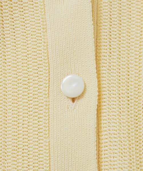 AMACA / アマカ ニット・セーター | ドライコットンコードVネックカーディガン | 詳細7