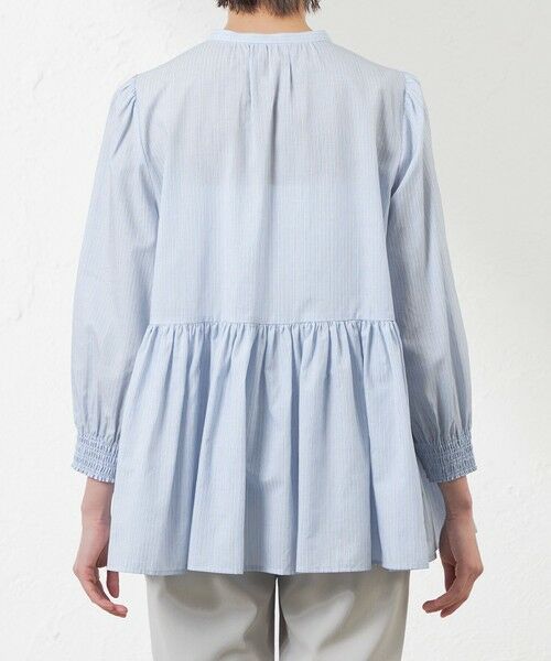 AMACA / アマカ シャツ・ブラウス | 先染めストライプブラウス | 詳細5