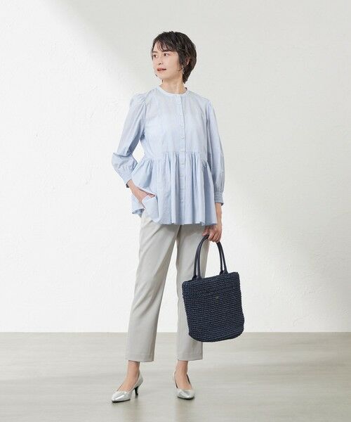 AMACA / アマカ シャツ・ブラウス | 先染めストライプブラウス | 詳細2