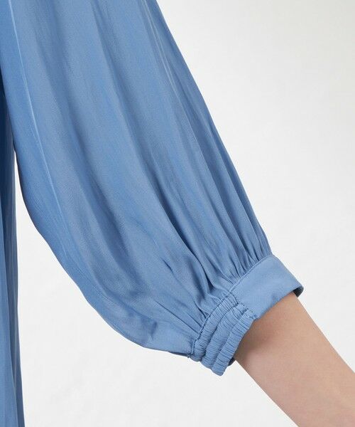 AMACA / アマカ シャツ・ブラウス | 【WEB＆一部店舗限定カラー】割繊デシン　ギャザーブラウス | 詳細5