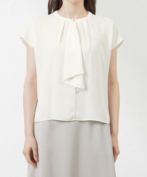 AMACA / アマカ シャツ・ブラウス | バックサテンアムンゼンプルオーバー | 詳細3