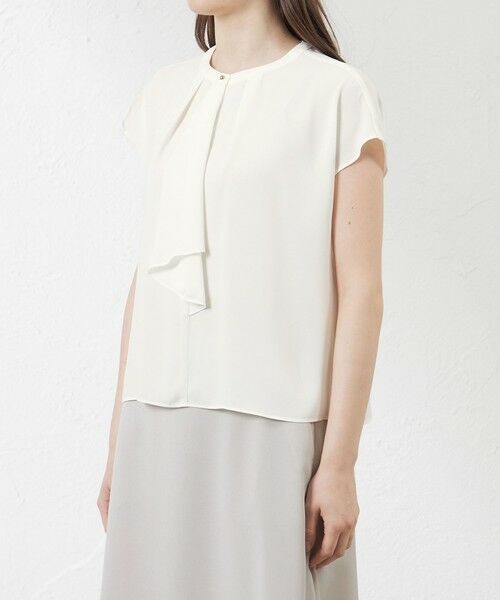 AMACA / アマカ シャツ・ブラウス | バックサテンアムンゼンプルオーバー | 詳細4