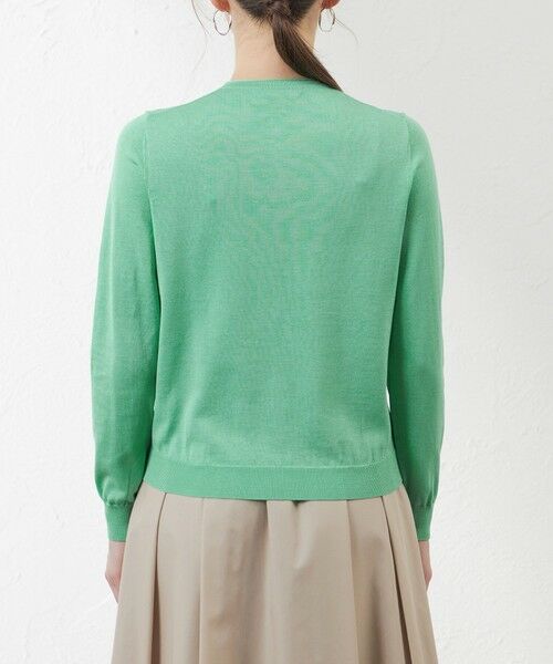 AMACA / アマカ ニット・セーター | コットンシルクニットカーディガン | 詳細7