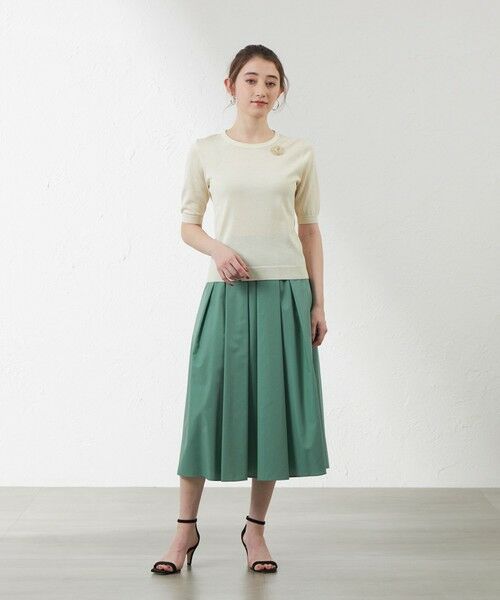 AMACA / アマカ ニット・セーター | コットンシルクプルオーバーニット | 詳細1