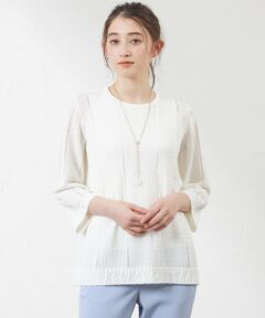 AMACA / アマカ ニット・セーター | ケーブル柄Aラインチュニックニット