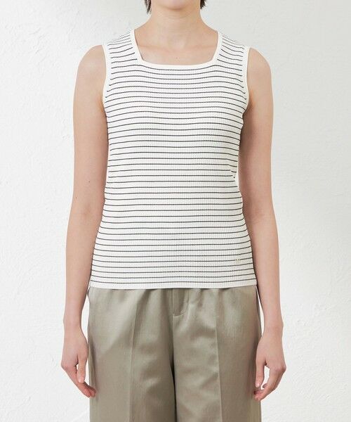 AMACA / アマカ ニット・セーター | レーヨンストレッチタンクトップ | 詳細6