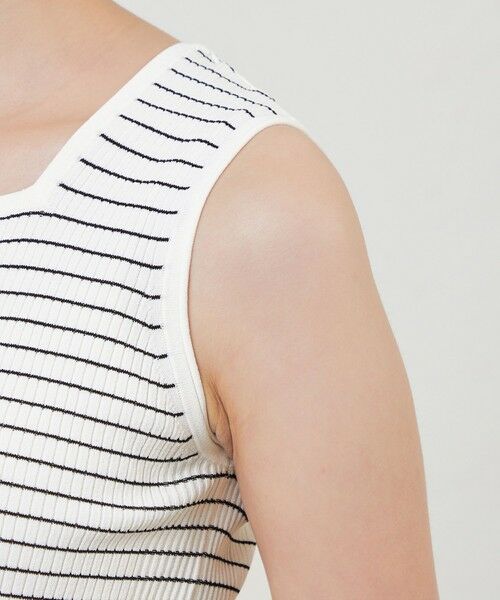 AMACA / アマカ ニット・セーター | レーヨンストレッチタンクトップ | 詳細9
