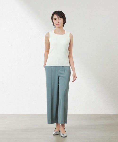 AMACA / アマカ ニット・セーター | レーヨンストレッチタンクトップ | 詳細1